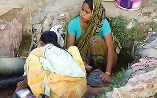 Indian Village Unladylike Spied In Alfresco Hidden